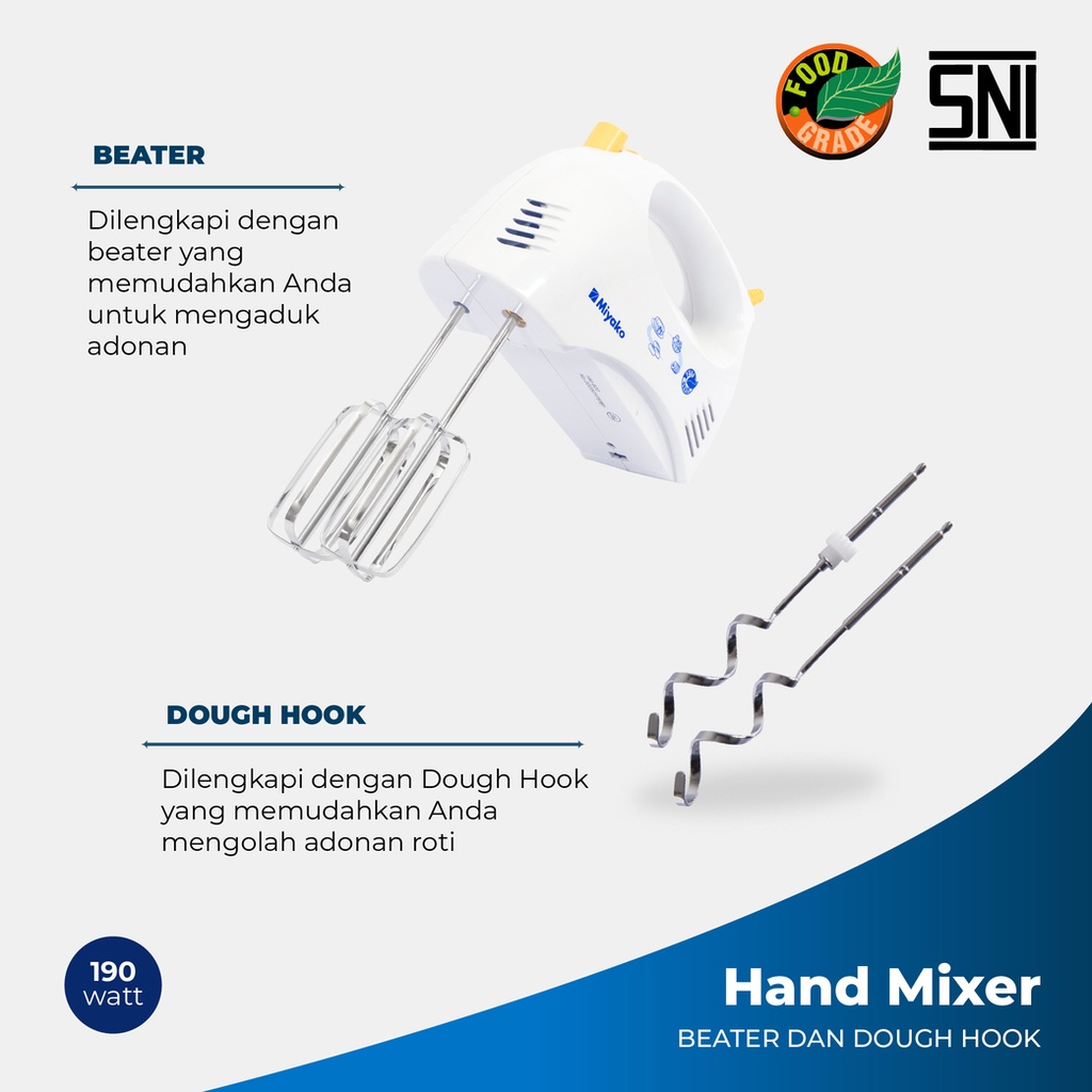 Mixer Hand HM-620 Miyako