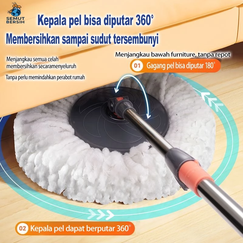 Mop Sumbu Peras Otomatis