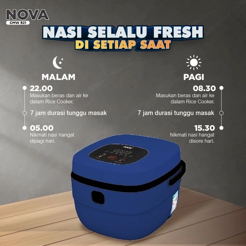 Rice Cooker CMW 521 Sekai