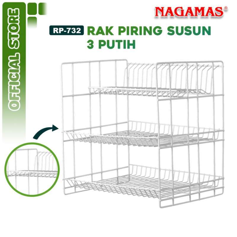 Rak Piring Stand R03 Naga Mas 