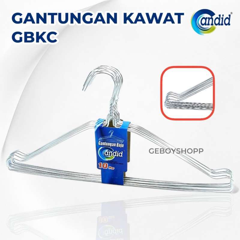 Hanger Kawat Polos Candid