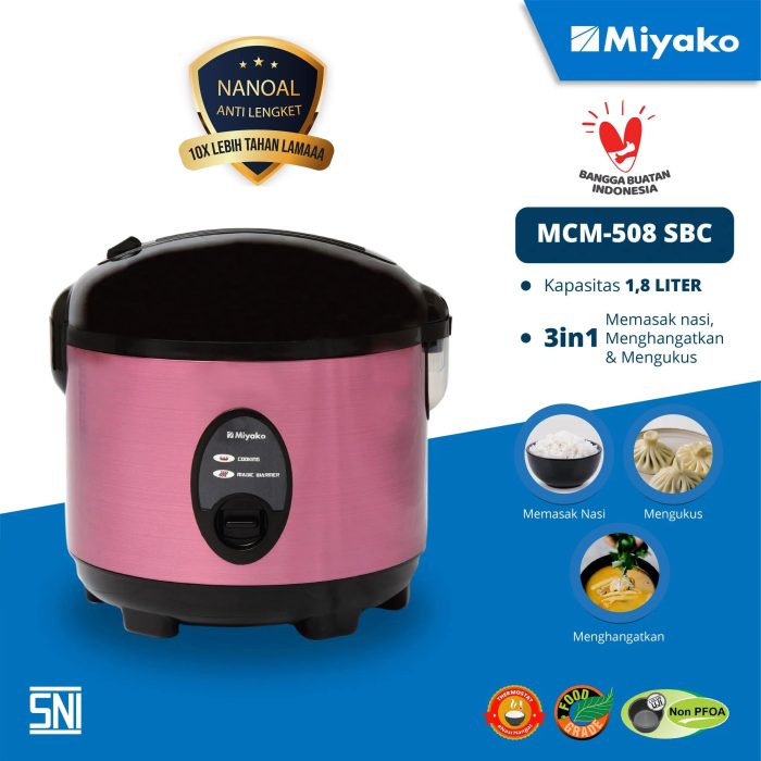 Rice Cooker MCM-508 SBC Miyako