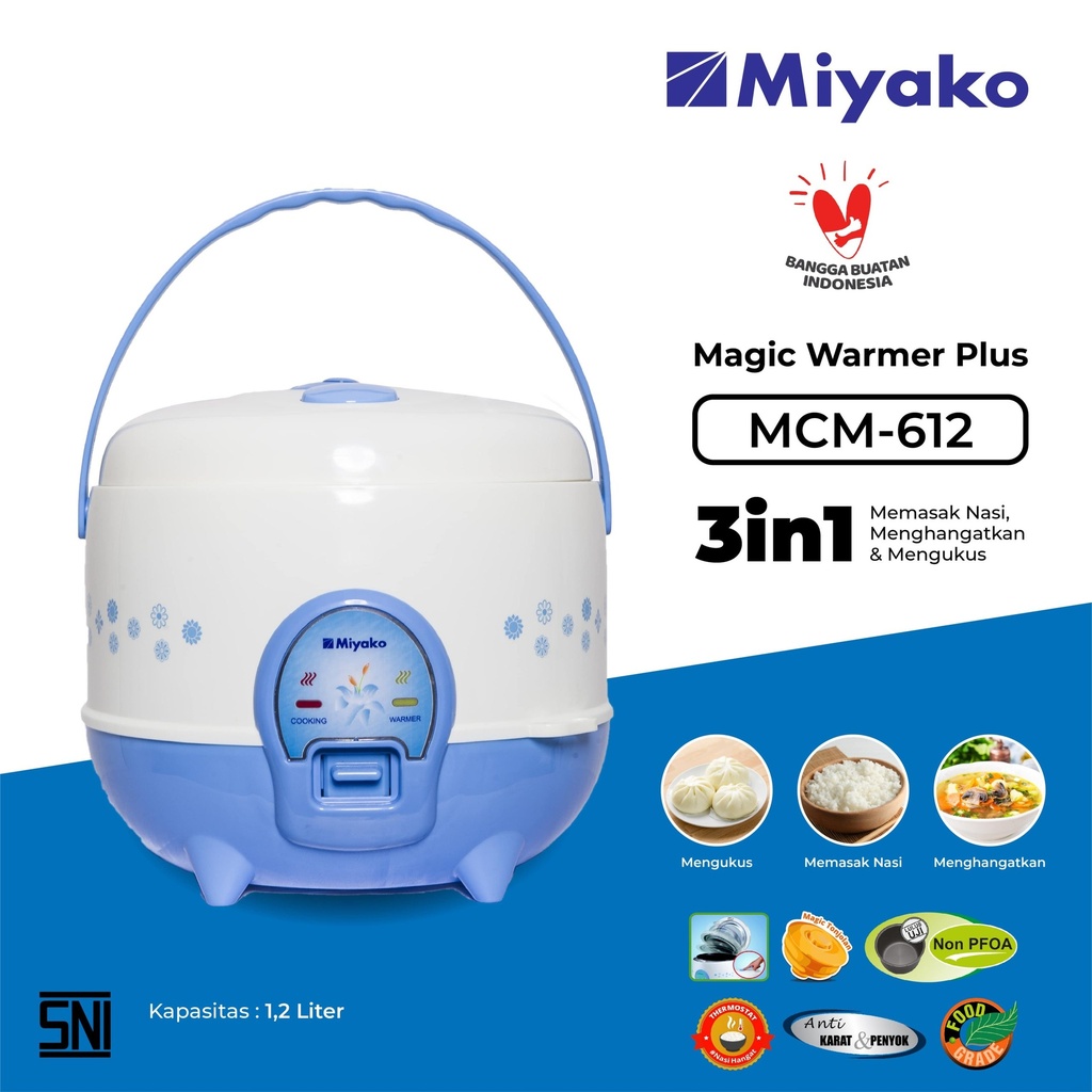 Rice Cooker MCM-612 Miyako