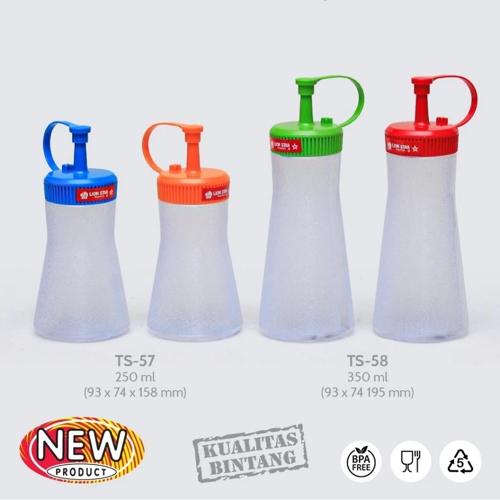 Botol Saus 250ML Fredo TS-57