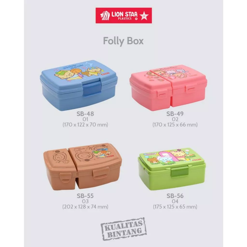 Kotak Makan Folly 04 SB-56 LS