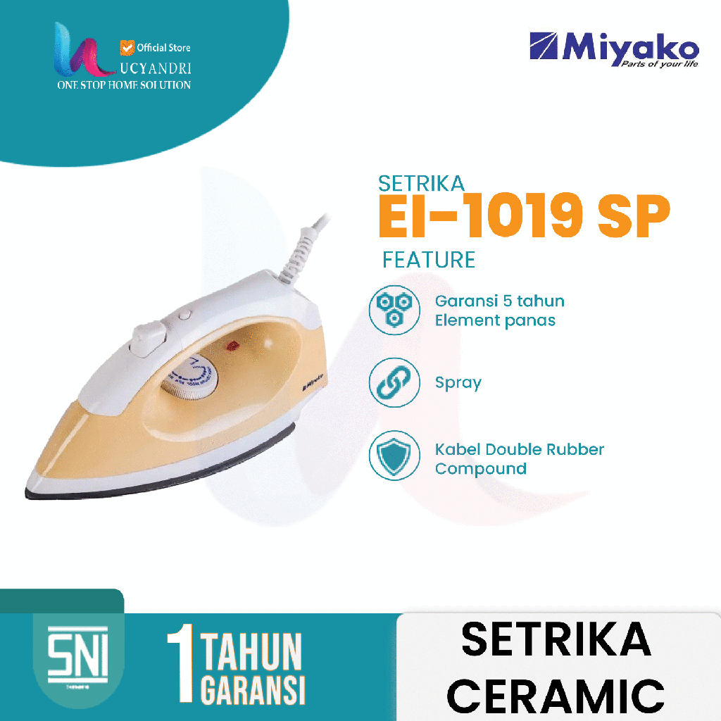 Setrika EI-1019 SP Miyako