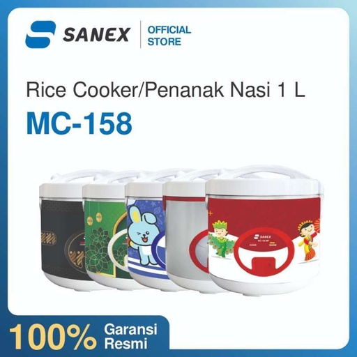 [Stora:00282] Rice Cooker MC-158 Sanex