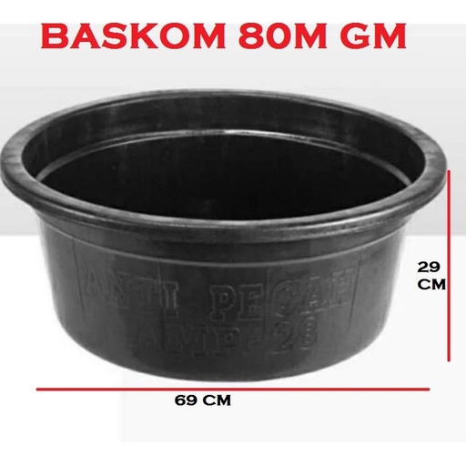 [Stora:00311] Bak Bulat 80L GM