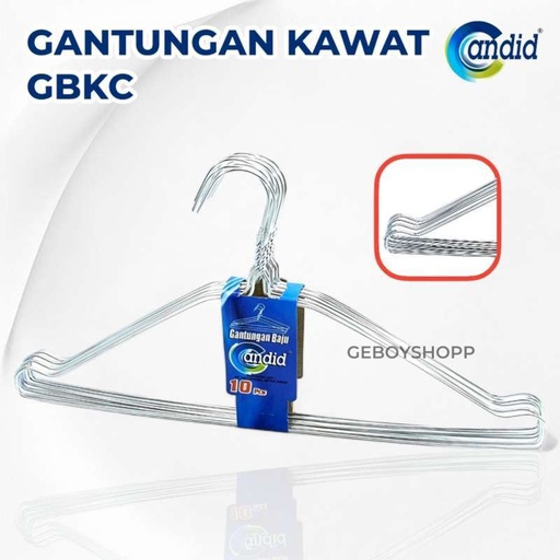 [Stora:00446] Hanger Kawat Polos Candid