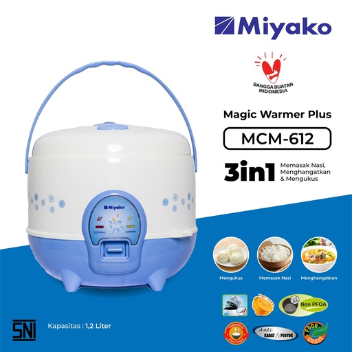 [Stora:00522] Rice Cooker MCM-612 Miyako