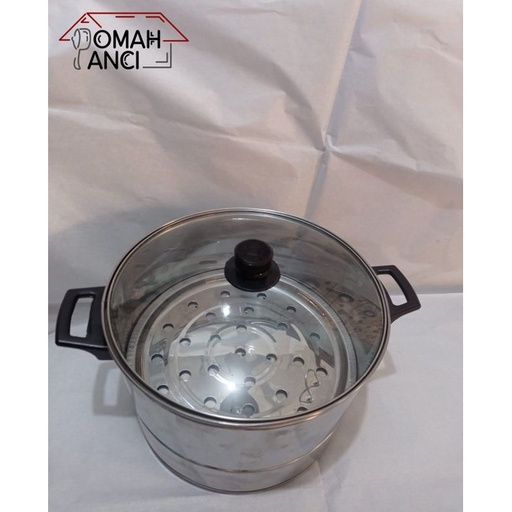 [Stora:01009] Panci 22Cm Tutup Kaca STS